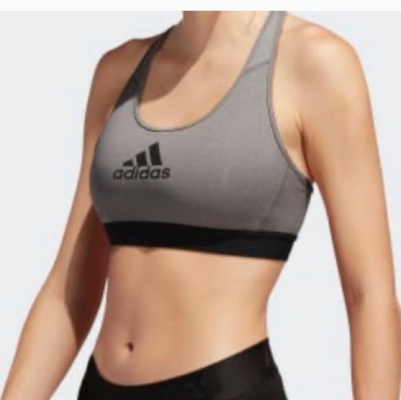 Adidas XL mesh racerback sports bra XL discontinued - Picture 1 of 4